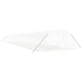 Оранжерия със стоманена рамка бяла 120 м² 24x5x2,3 м - Thumbnail 2