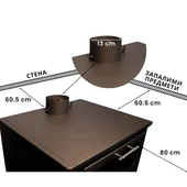 Камина с водна риза и фурна ГФ ВР 16 ZVEZDA - Thumbnail 2