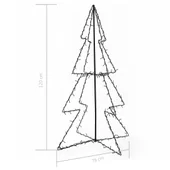 Коледна елха конус, 160 LED, закрито и открито, 78x120 см - Thumbnail 4