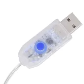 Коледна елха конус, 160 LED, закрито и открито, 78x120 см - Thumbnail 3