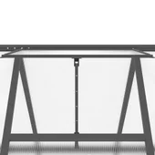 Оранжерия -поликарбонат - стоманена основа 334x169x202 см - Thumbnail 8