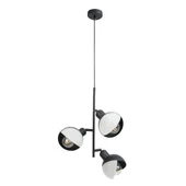 Полилей Florence 3xЕ27 черен LIGHTEX - Thumbnail 1