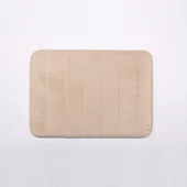 Постелка за баня с Memory пяна бежова ICSC 186 INTER CERAMIC - Thumbnail 1