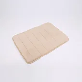 Постелка за баня с Memory пяна бежова ICSC 186 INTER CERAMIC - Thumbnail 3