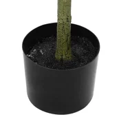 Изкуствено маслиново дърво 450 листа 120 см зелено - Thumbnail 3