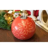 Керамична газова лампа червена BREMA - Thumbnail 2