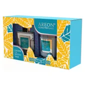 Комплект ароматизатор с пръчици 150 мл + свещ Под мистичното дърво AREON - Thumbnail 1