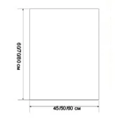 Огледало за баня 45x60 см Ирис ICM B5 INTER CERAMIC - Thumbnail 2