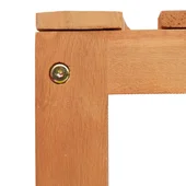 Външна пейка за дърво 160 см от дървесина еукалипт - VL3324835 - Thumbnail 9