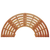 Външна пейка за дърво 160 см от дървесина еукалипт - VL3324835 - Thumbnail 7