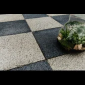 Бетоннa настилка - Relief Negru Onix - 40x40x5 см - PETRA PAVAJE - Thumbnail 3