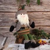 Декоративен Дядо Коледа 62x26x12 см - Thumbnail 1