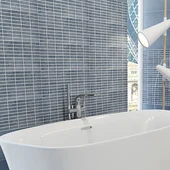 Фаянс 20х50 см Eвона мозайка цимент 5651 KAI - Thumbnail 2