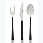 Комплект прибори 18 части Черна перла Cubuk HIRA - Thumbnail 2