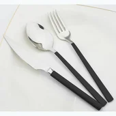 Комплект прибори 18 части Черна перла Cubuk HIRA - Thumbnail 1