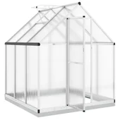 Оранжерия - поликарбонат- стоманена основа- 169x169x202 см - Thumbnail 5