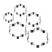 Режещи форми за сладки цвете Dolceforno METALTEX - Thumbnail 2