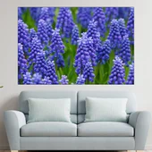 Син гроздов зюмбюл - картина пано за стена - Thumbnail 1