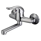 Стенен месингов смесител  за баня "Форти" - 5569265-7215 - Thumbnail 1