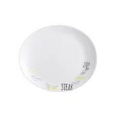 Чиния за стек 30x26 см бяла Friend's Time LUMINARC - Thumbnail 2