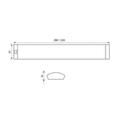 Луминесцентно осветително тяло LINEO TL 28W VIVALUX - Thumbnail 2