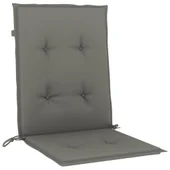 Възглавници за столове 2 бр меланж тъмносиви 100x50x4 см плат - VL4002448 - Thumbnail 5