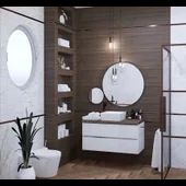 Гранитогрес 30x90 см Woodie Walnut кафяв ETILE - Thumbnail 2