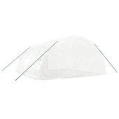 Оранжерия със стоманена рамка бяла 36 м² 6x6x2,85 м - Thumbnail 5