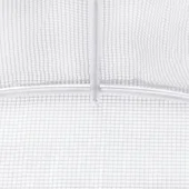 Оранжерия със стоманена рамка бяла 80 м² 20x4x2 м - Thumbnail 8