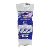 Пластмасови вилици 50 бр. прозрачни Лукс - Thumbnail 2