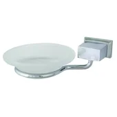 Стъклена сапунерка за баня Евкалипт - Thumbnail 1