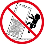 Стойка за дърва, черна, 44x20x100 см, стомана - Thumbnail 7