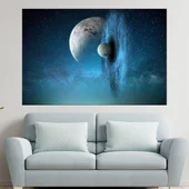 Черна дупка в космоса - картина пано за стена - Thumbnail 1