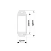 Магнитен шнапер кафяв 15x43 мм - Thumbnail 2