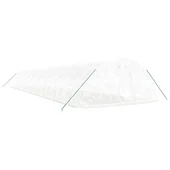 Оранжерия със стоманена рамка бяла 100 м² 20x5x2,3 м - Thumbnail 2