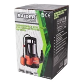 Потопяема водна помпа 1100 W INOX RD-WP62 RAIDER - Thumbnail 4