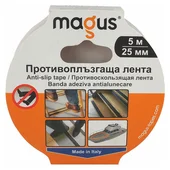 Противоплъзгаща прозрачна лента 5 м 25 мм MAGUS - Thumbnail 1