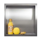 Рафт за вграждане 30x30x10 см инокс Wall-Box One BALNEO - Thumbnail 1