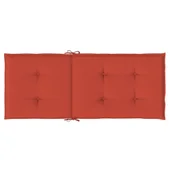 Възглавници за стол 6 бр меланж червени 120x50x4 см плат - VL4002432 - Thumbnail 7