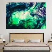 Абстрактно мастило във вода - картина пано за стена - Thumbnail 1