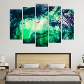 Абстрактно мастило във вода - картина пано за стена - Thumbnail 3