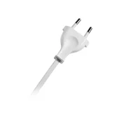Кабел + щепсел бял 2м VIVALUX - Thumbnail 1