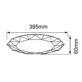 Мултифункционален плафон JEWEL LED 36W VIVALUX - Thumbnail 2