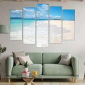 Плаж на остров Магадаскар - картина пано за стена - Thumbnail 3