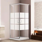 Комплект душ кабина 7005-1D и душ система със смесител VLS006 FORMA VITA - Thumbnail 3