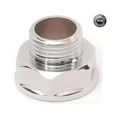 Муфа нипел месинг хром 1/2"ж х 1/2"м THS THERMOSTYLE - Thumbnail 1