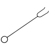 Преносимо огнище с ръжен, 70 см, стомана - Thumbnail 6