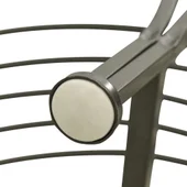 Градинска полукръгла пейка за около дърво, 160 см, стомана - VL313034 - Thumbnail 6