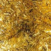 Коледен гирлянд с LED лампички, 10 м, златист - Thumbnail 4