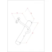 LED осветително тяло за баня 21,5х15х9 см хром INTER CERAMIC - Thumbnail 2